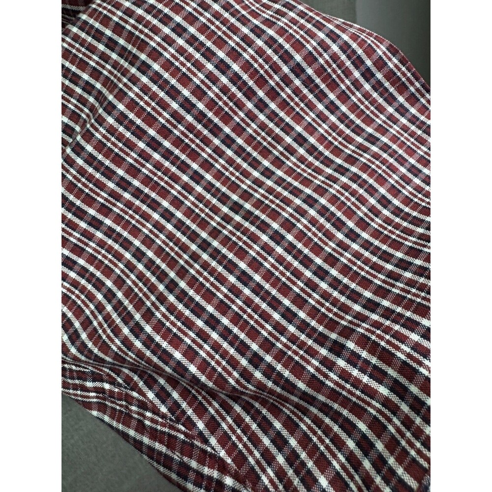 Red Head Men's Red Plaid Long Sleeve Button Down Shirt Size XL - Picture 6 of 6